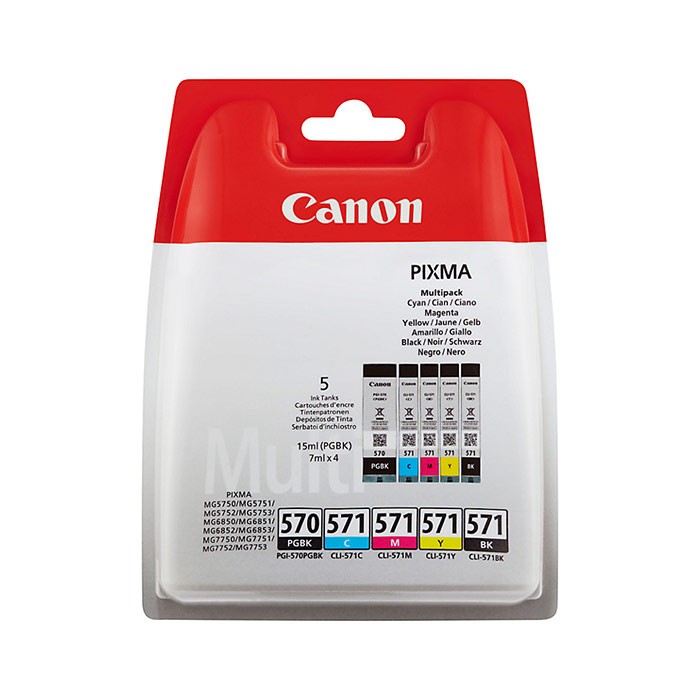Canon PGI-570/CLI-571 PGBK/BK/C/M/Y Multipack
