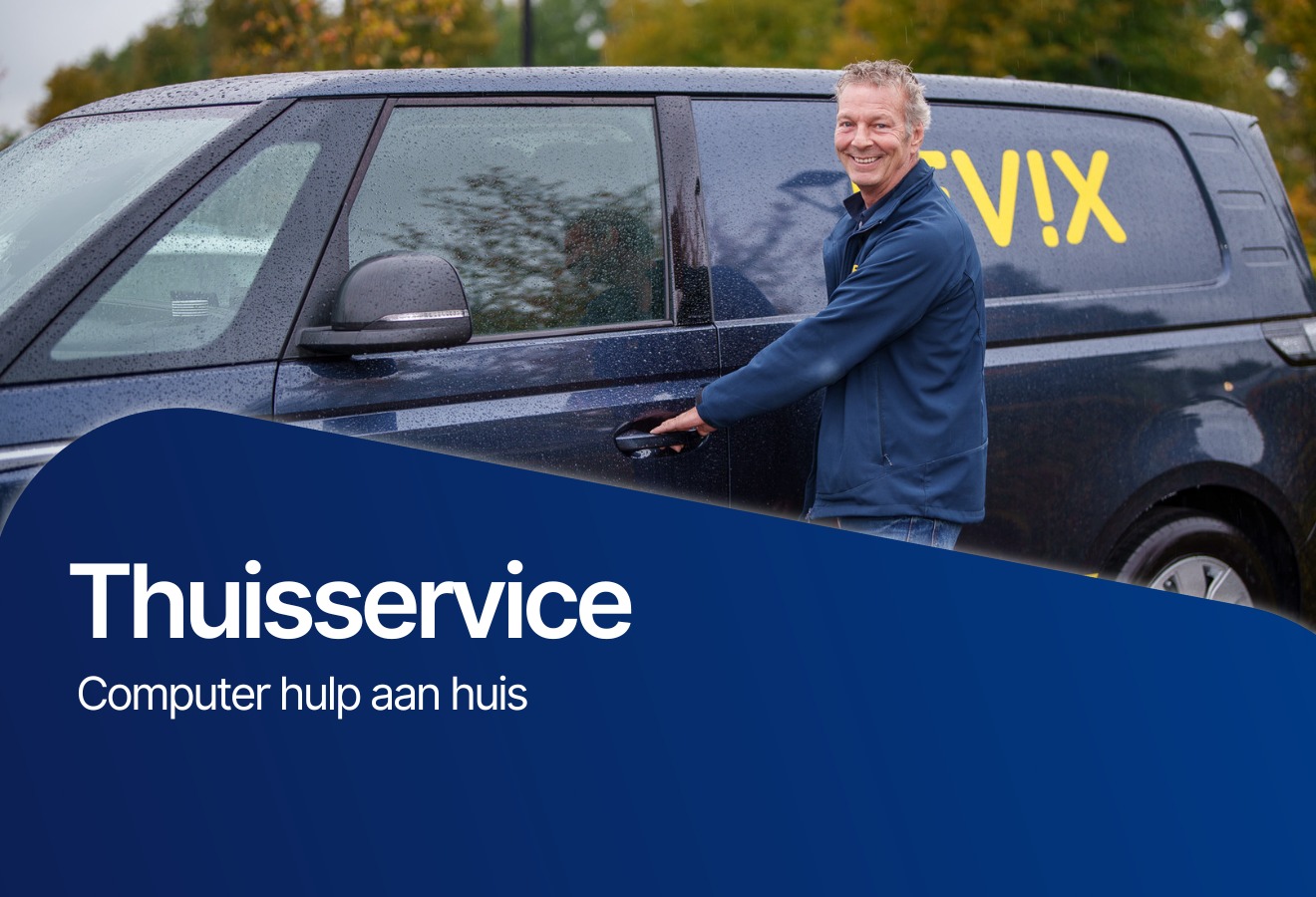 Dienstblok homepagina Thuisservice mobiel