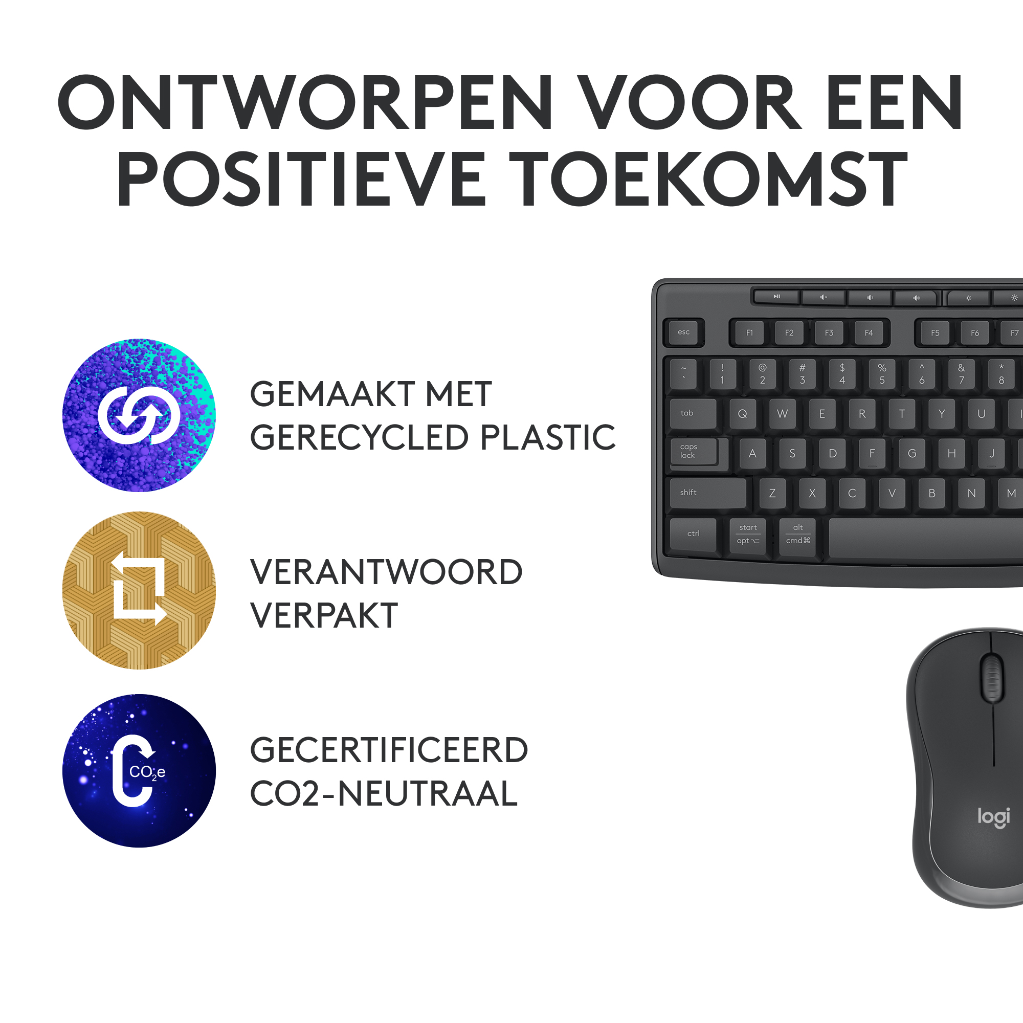 Logitech Toetsenbord & Muis Combo MK370