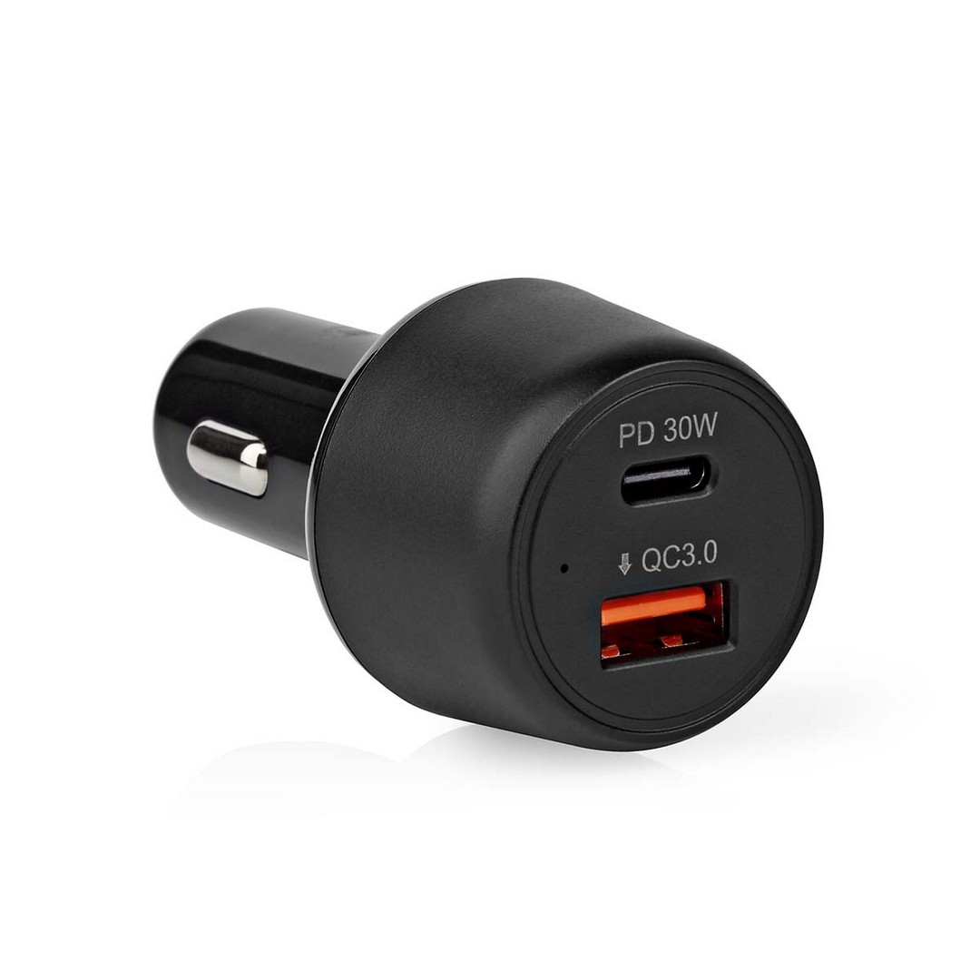 Nedis USB Autolader | CCPD30W100BK