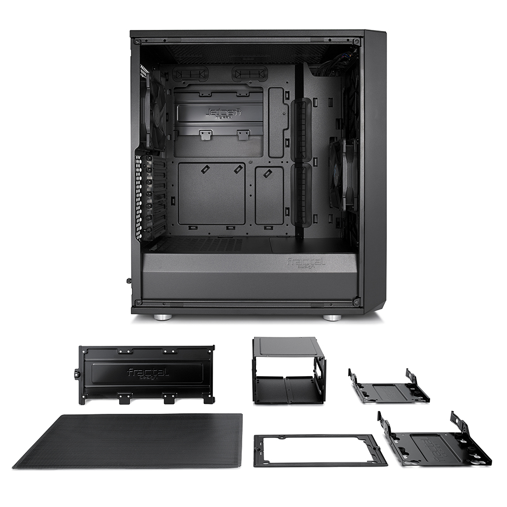 Fractal Design Meshify C Solid Side
