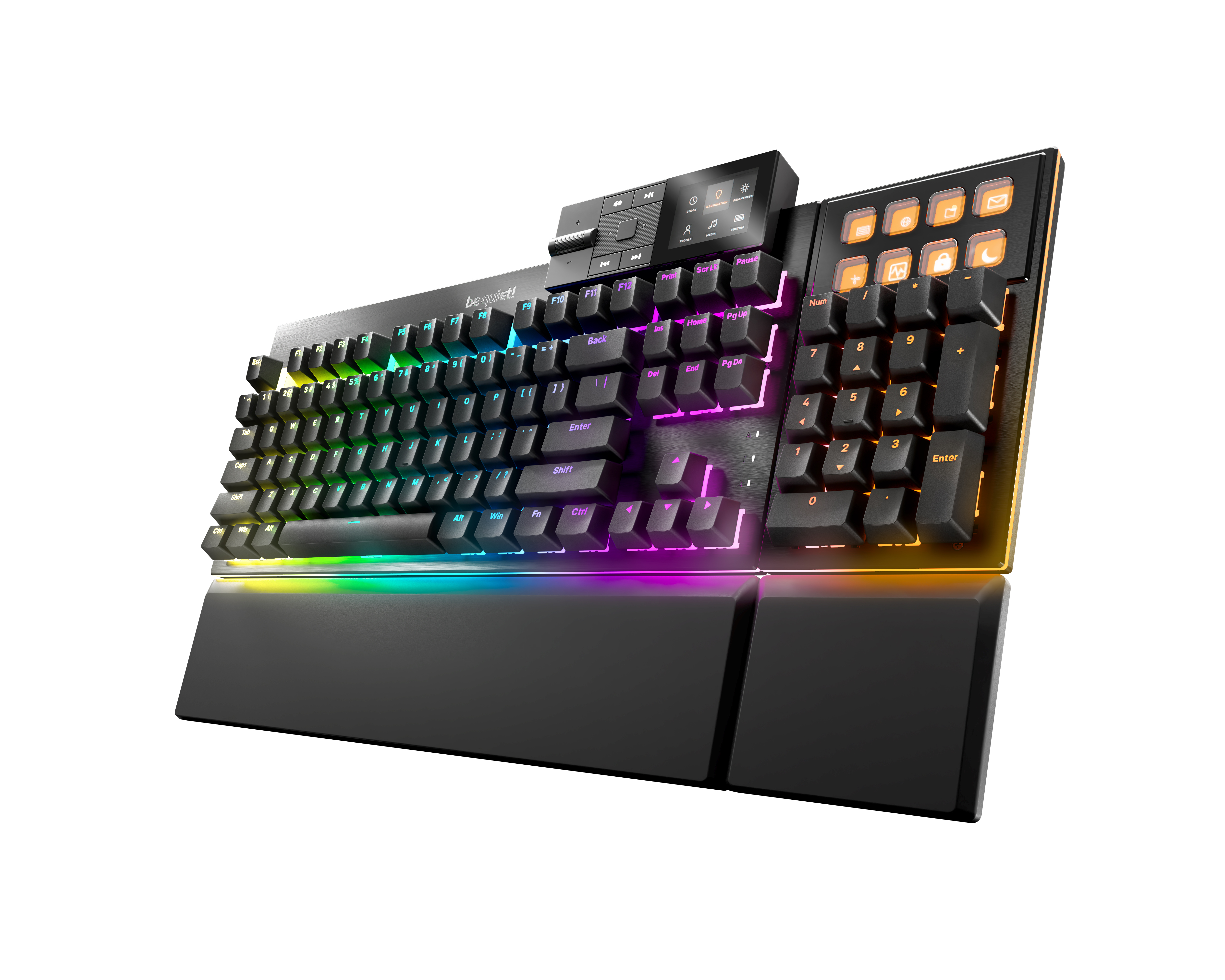 be quiet! Dark Mount Modulair Keyboard - Silent Linear Switches