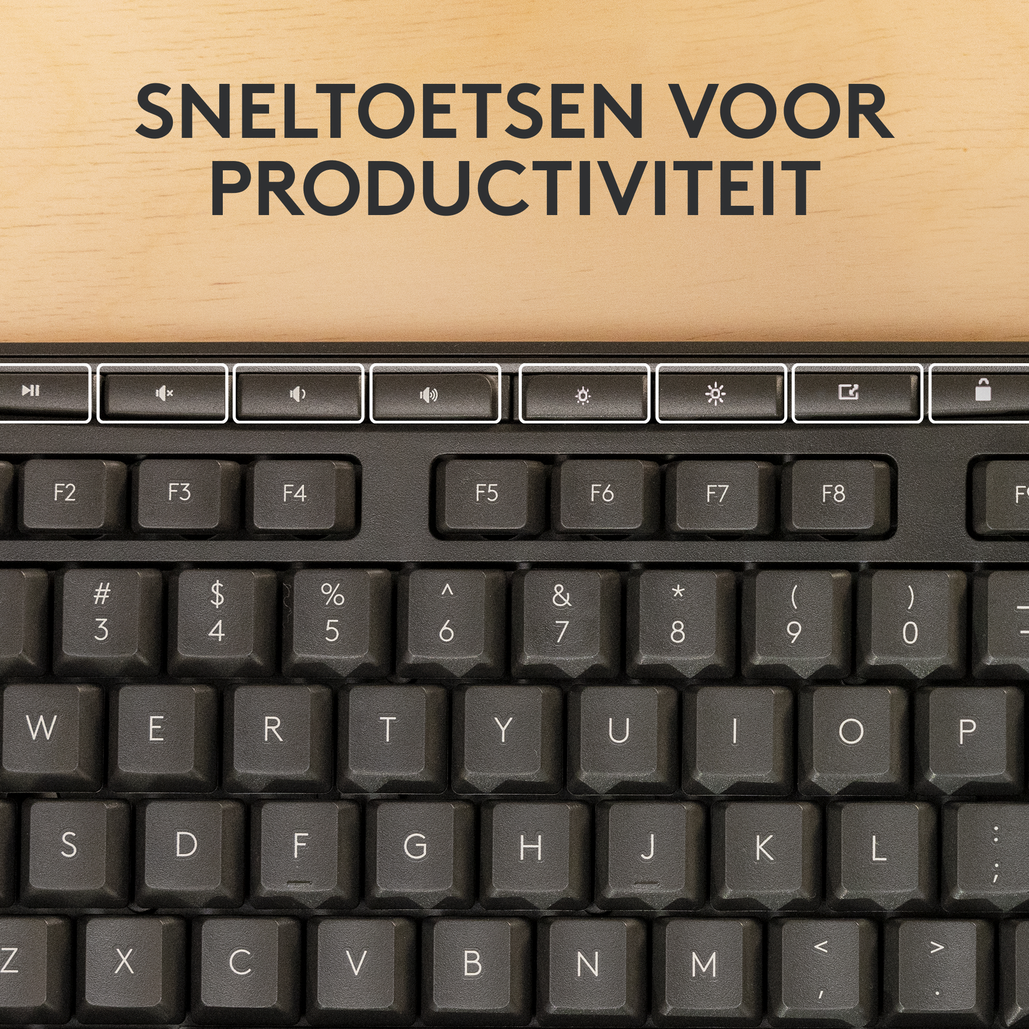 Logitech Toetsenbord & Muis Combo MK370