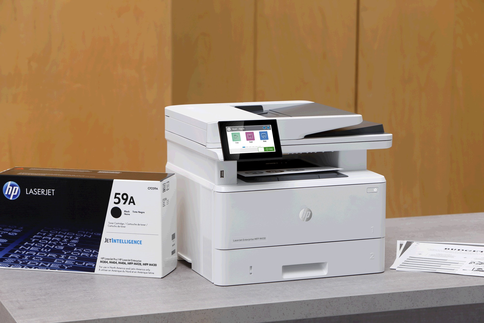 HP Toner CF259A (59A) Zwart