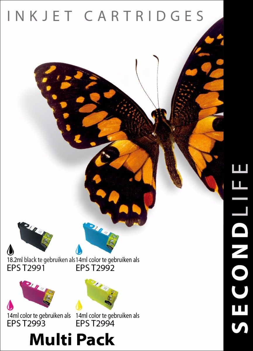 SecondLife inkt voor: Epson 29XL Multipack