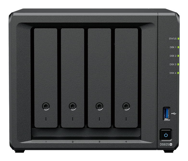 Synology DS925+ 4bay/2xM.2/2xUSB 3.2/2xGLAN/eSATA