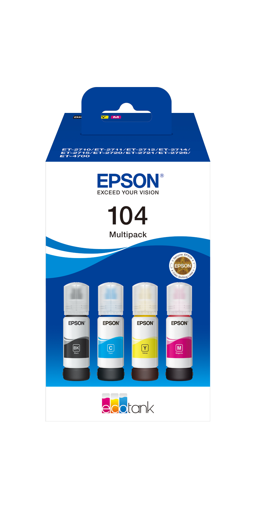 Epson 104 EcoTank BK/C/M/Y Multipack