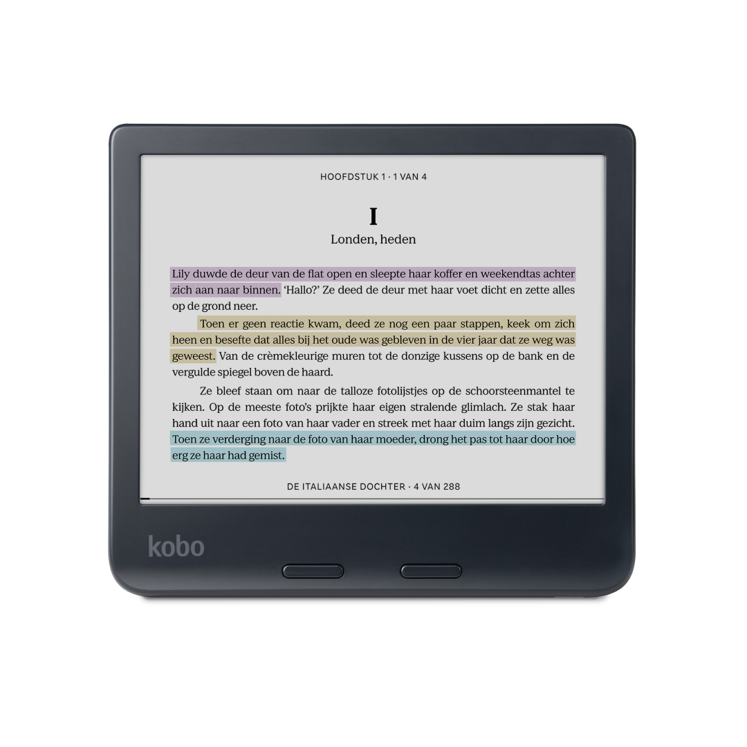 Kobo Libra Colour Zwart