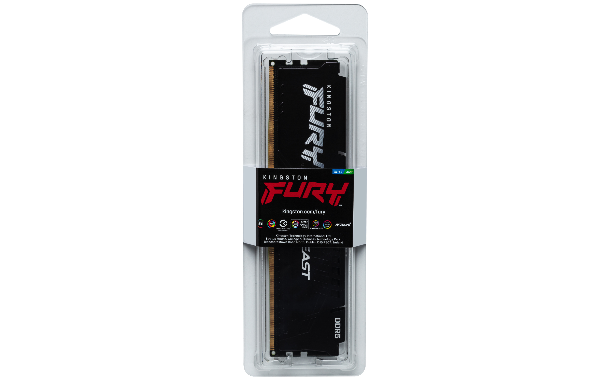 Kingston Fury Beast KF556C40BB-32 - 32GB - DDR5 - 5600MHz - INTEL