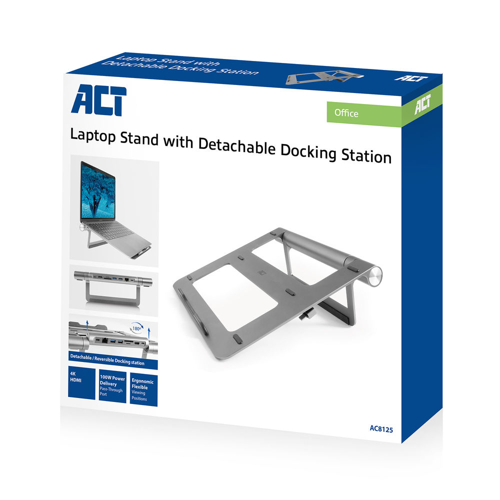 ACT Stand met USB-C Dock AC8125