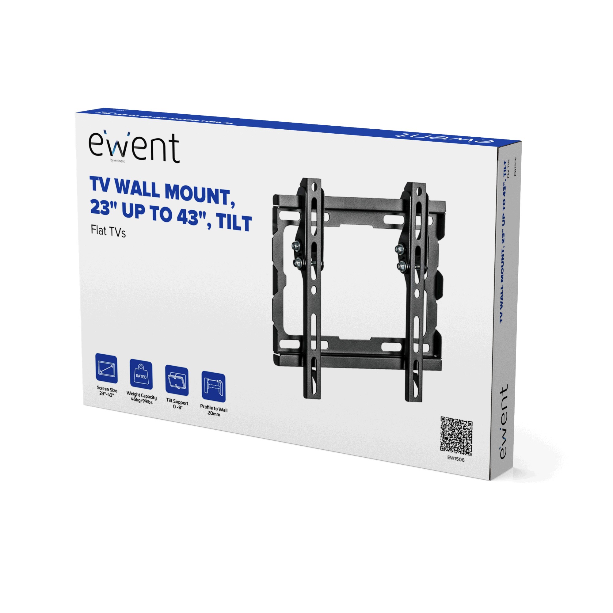 Ewent Muursteun, 1 scherm  tot 42", EW1506