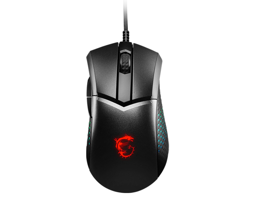 MSI Clutch GM51, Bedraad, Zwart