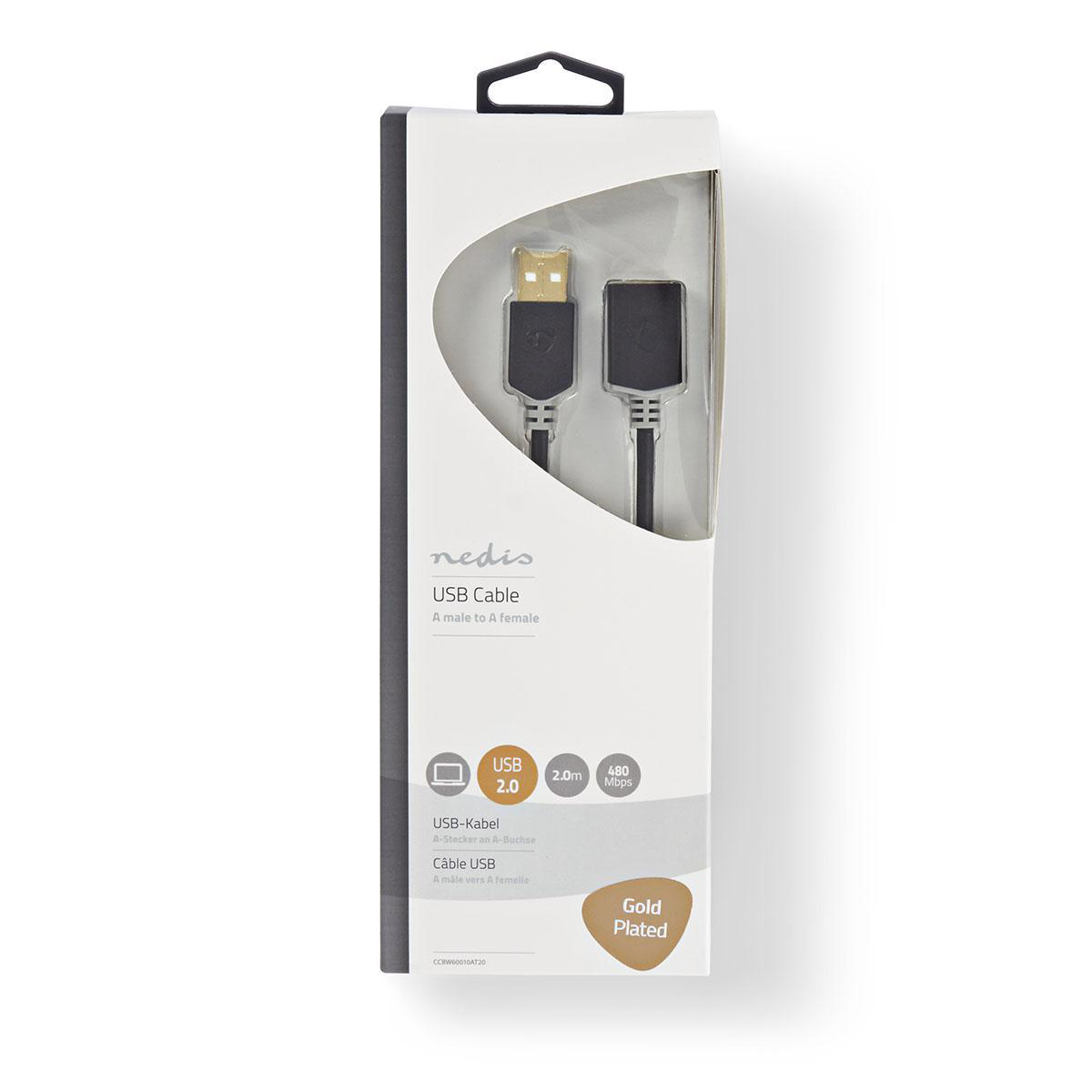 Nedis USB Verleng 3.2 (gen1) | CCBW61010AT20