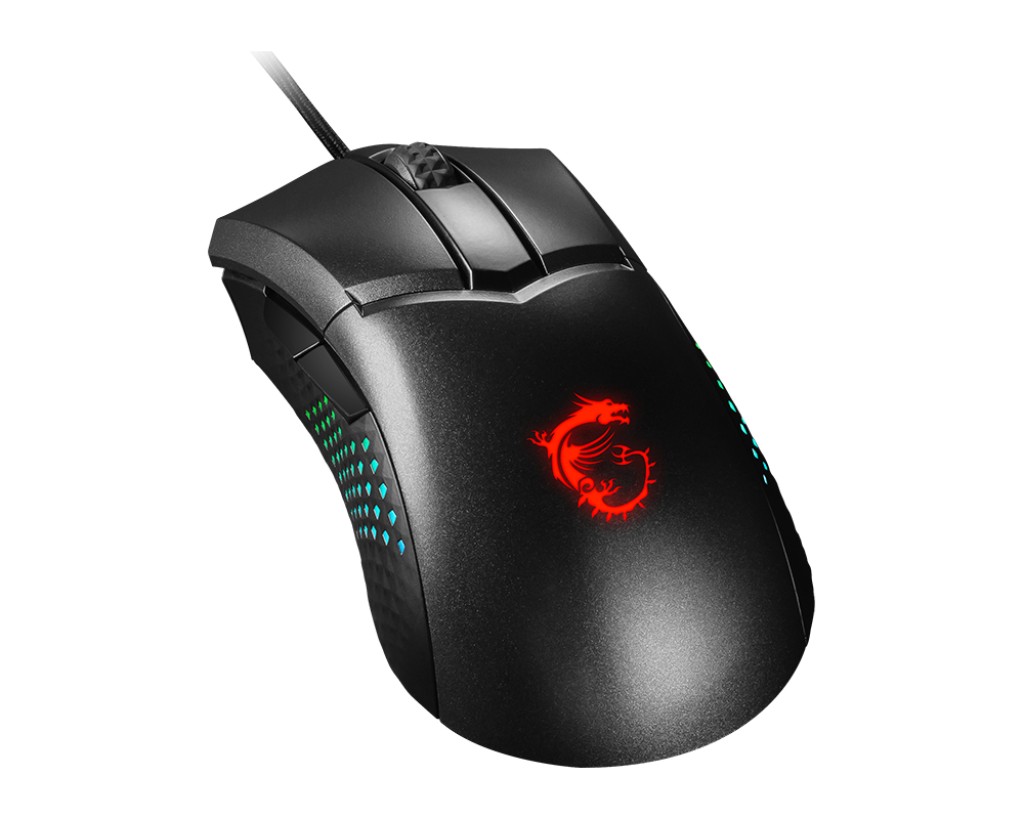 MSI Clutch GM51, Bedraad, Zwart