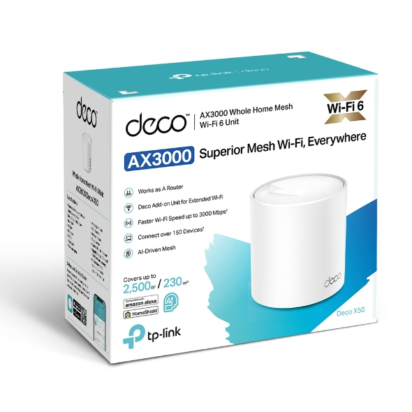 TP-Link Deco X50, 1-Pack