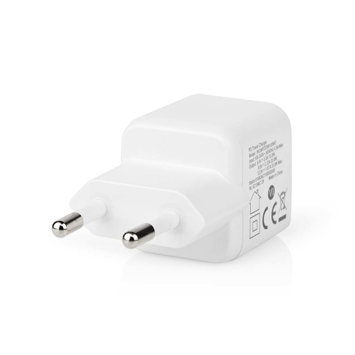 Nedis USB Lader | WCMPD20W100WT
