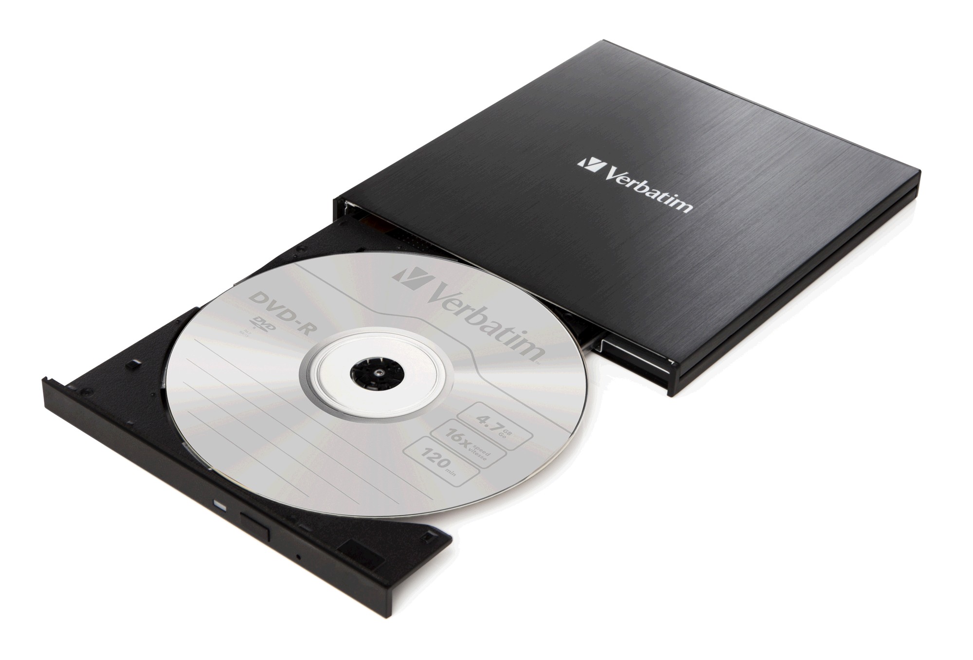 Verbatim Slimline Externe DVD brander Zwart