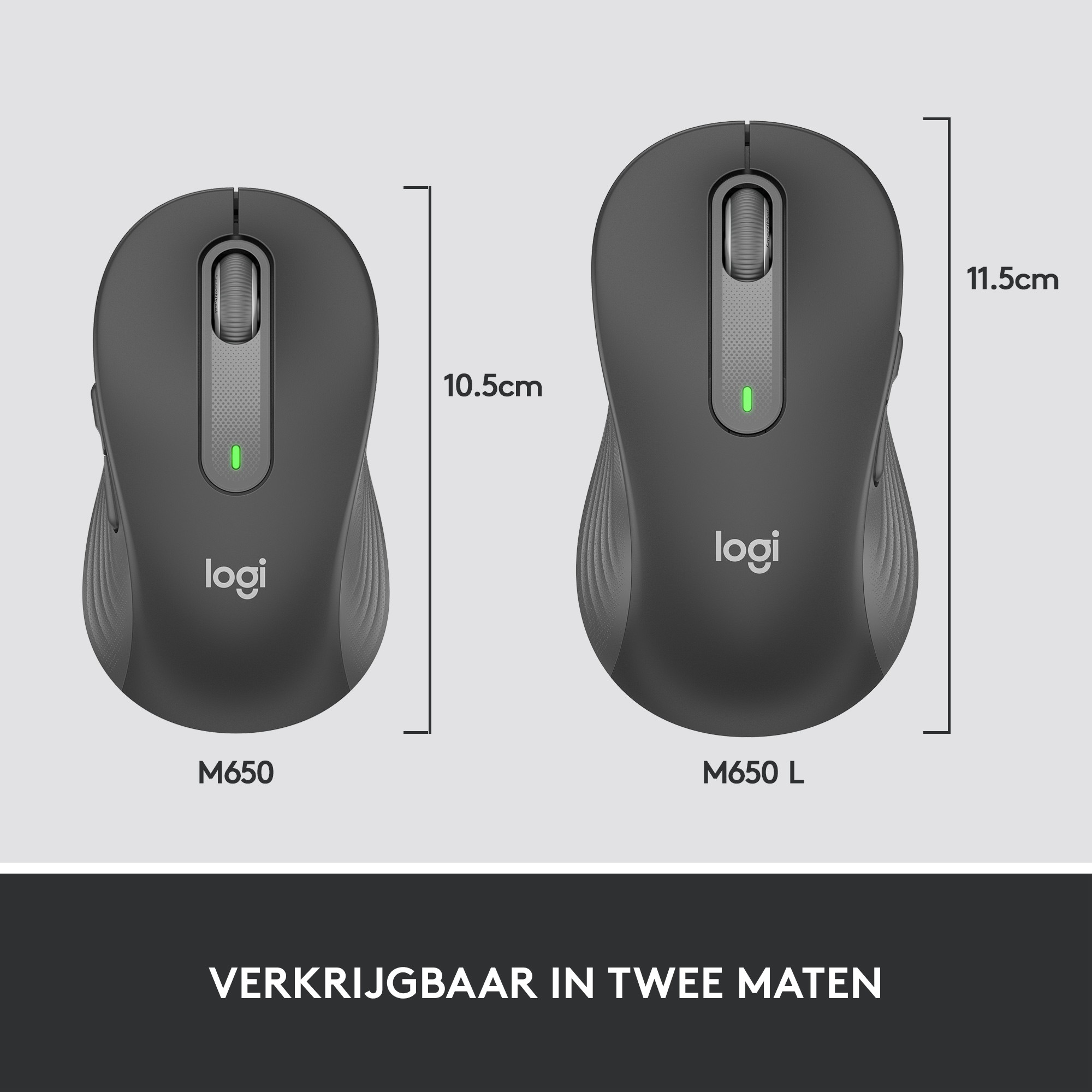 Logitech M650 Signature Zwart