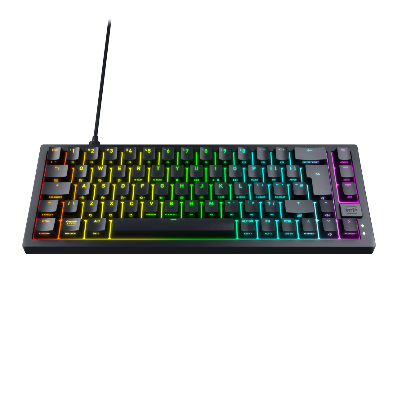 Cherry XTRFY K5V2 Compact Zwart