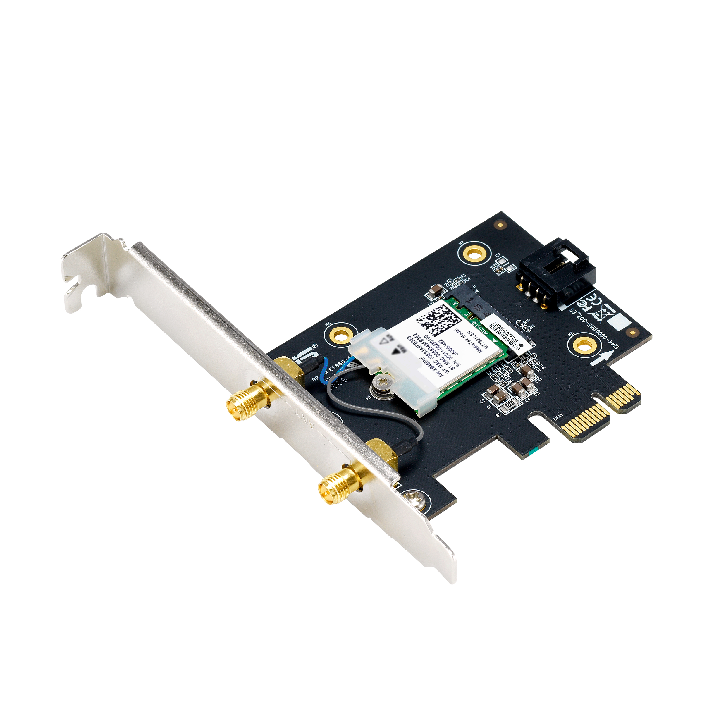 ASUS BE6500 WiFi 7 Tri Band PCIe Netwerk Adapter