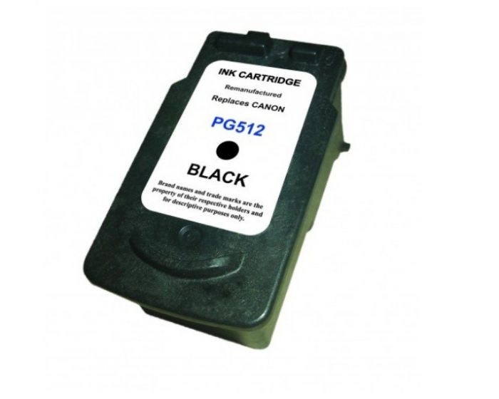 SecondLife inkt voor: Canon PG 510 / 512 Zwart