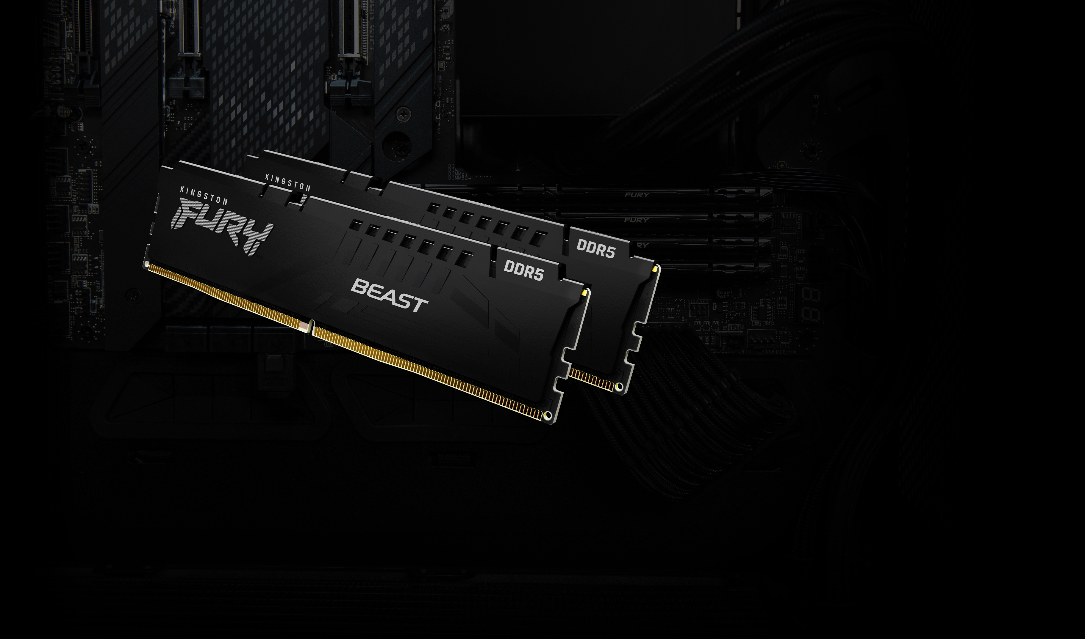 Kingston Fury Beast KF564C32BBEK2-64 - 64GB - Kit  DDR5 - 6400MHz 