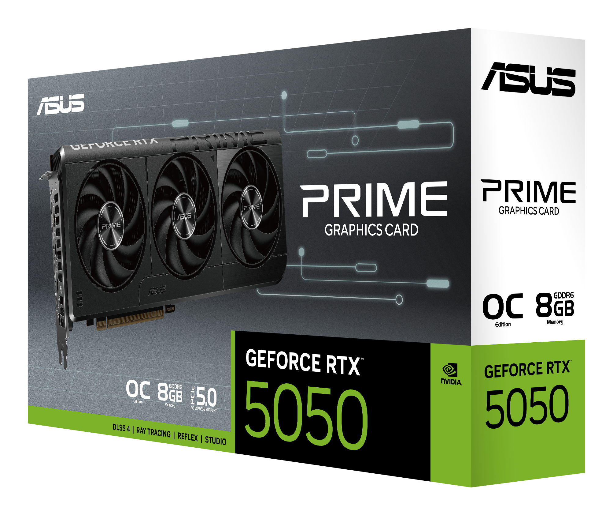 ASUS Prime GeForce RTX 5050 8GB GDDR6 OC Edition
