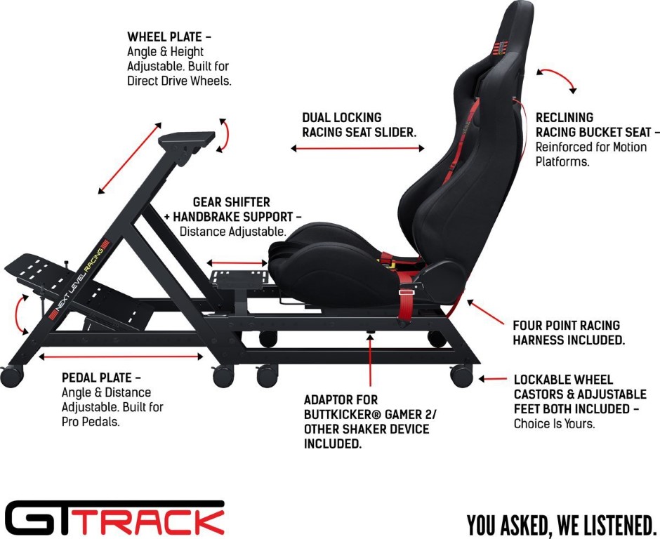 Next Level Racing GT Track Cockpit