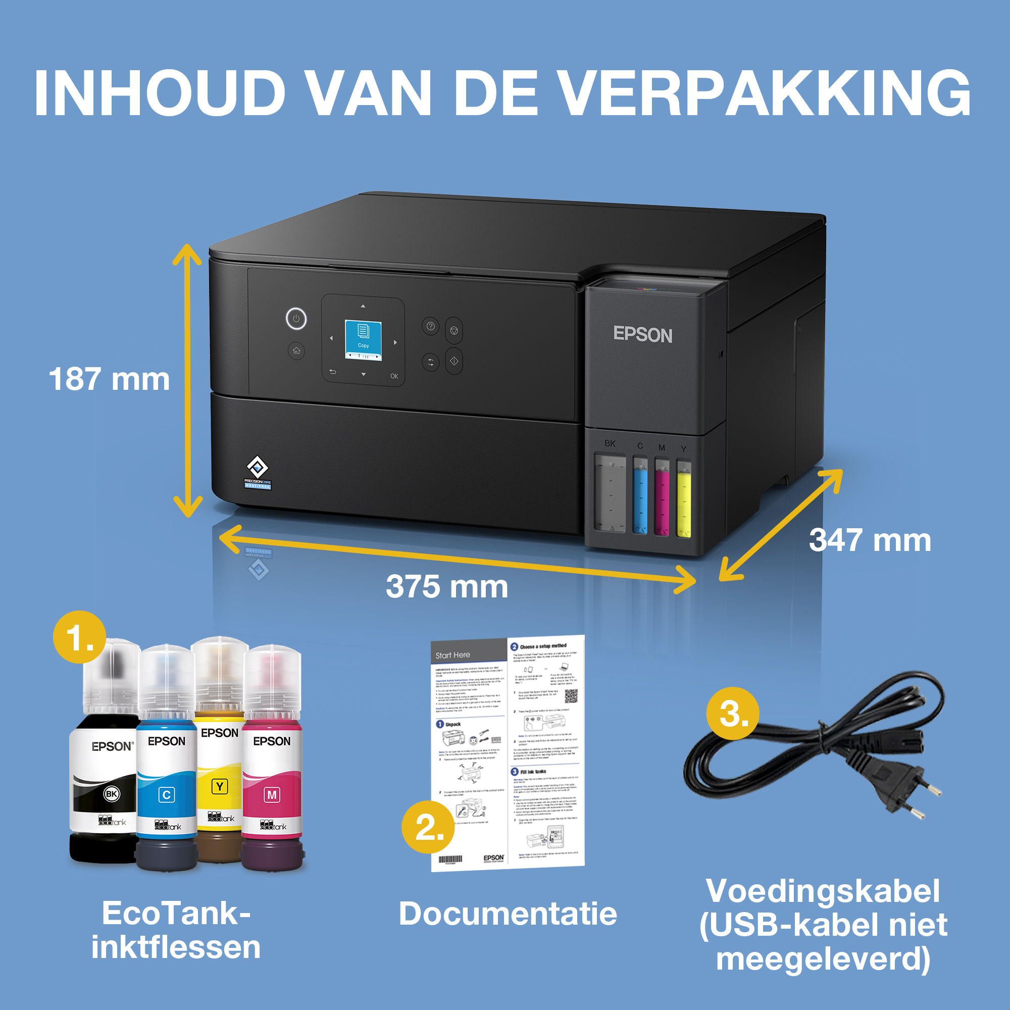 Epson EcoTank ET-2950 All-in-One-printer - WiFi