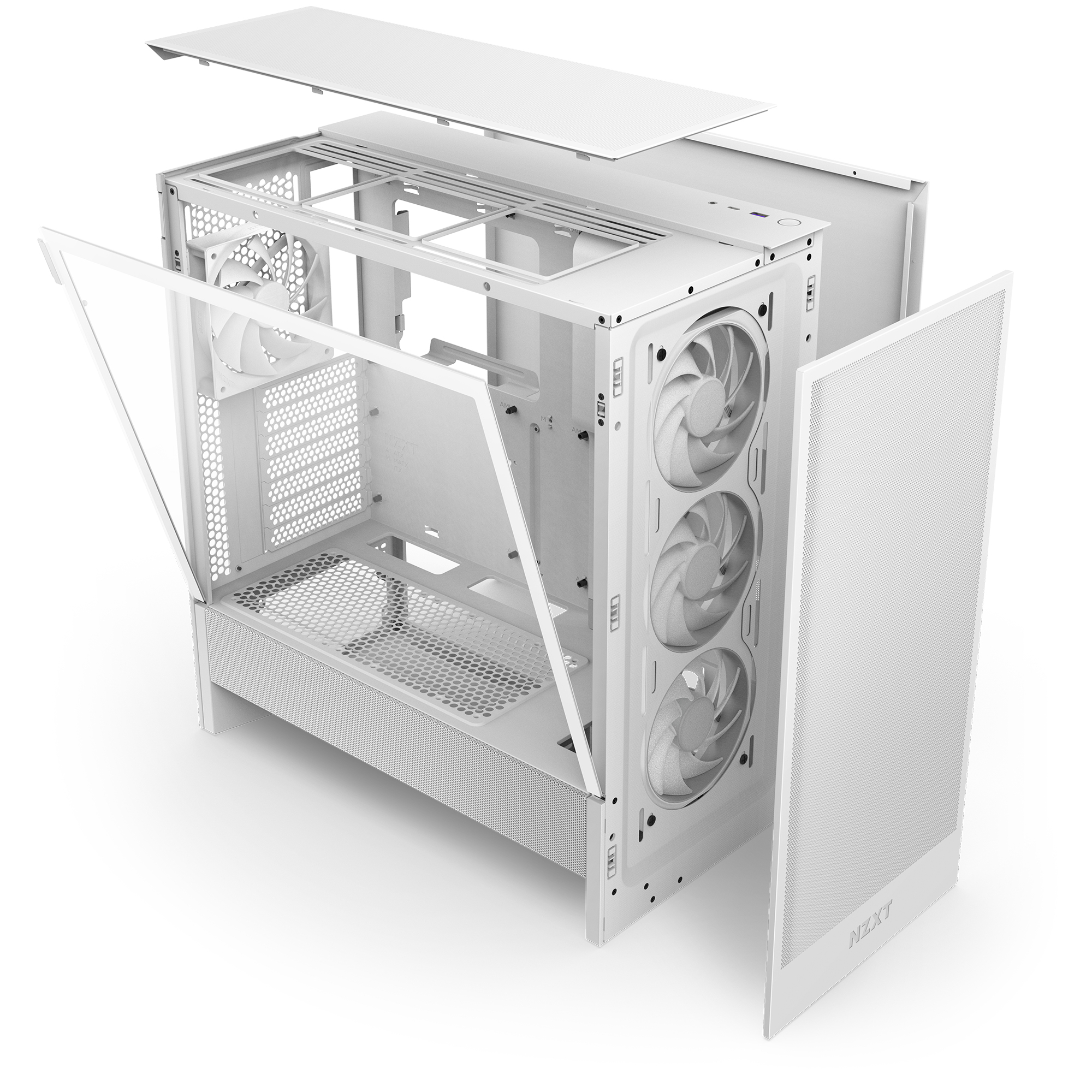 NZXT H5 Flow RGB (2024) Wit