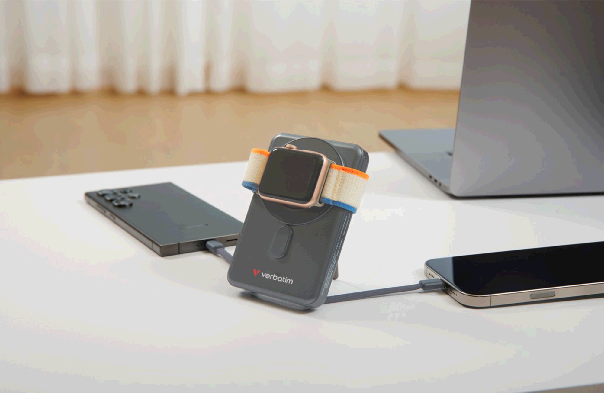 Verbatim Powerbank Charge ´n´ Go 2C 5000mAh, Grijs