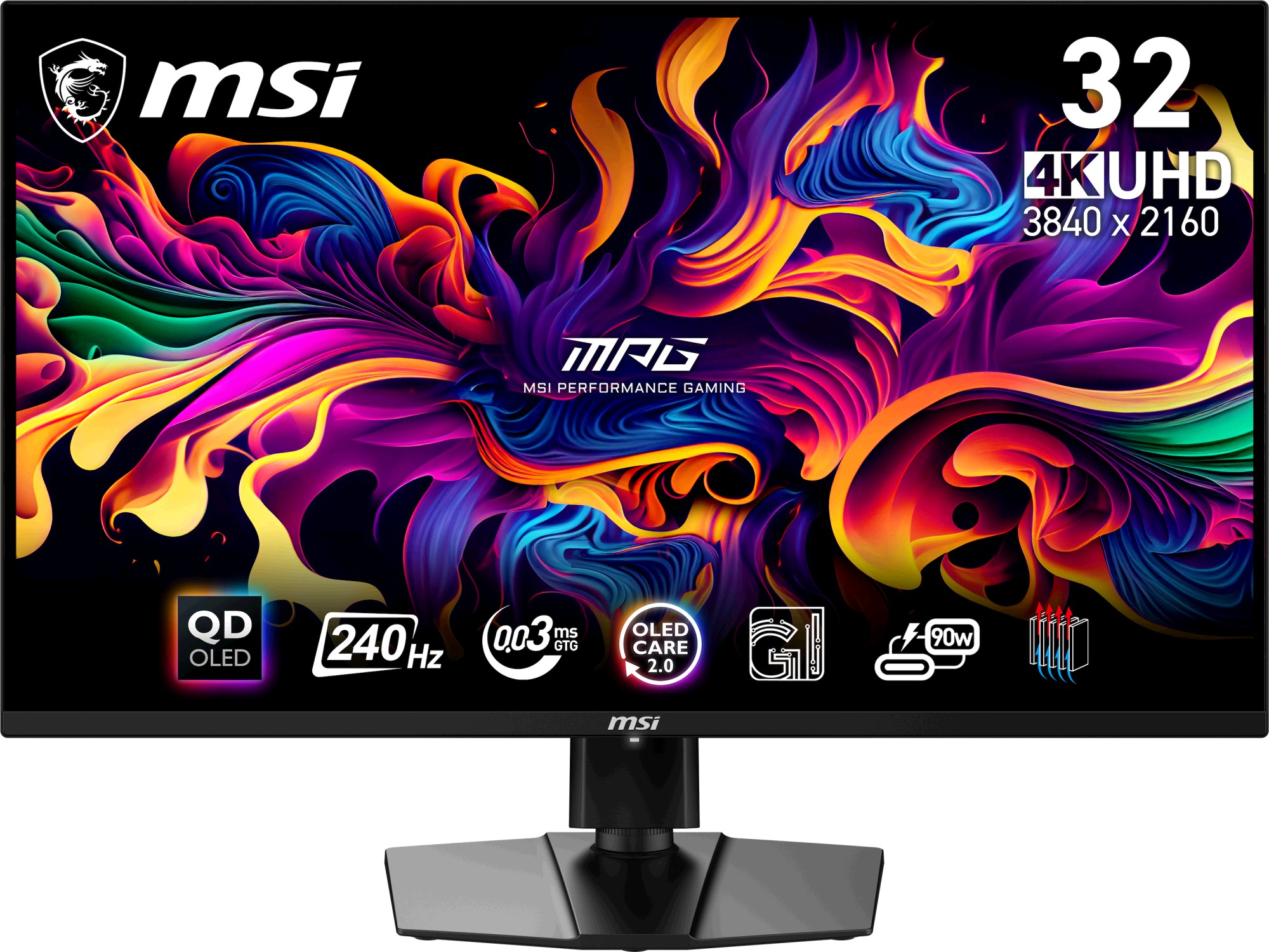 MSI 32" MPG 321URX QD-OLED 240Hz, HDMI, DP