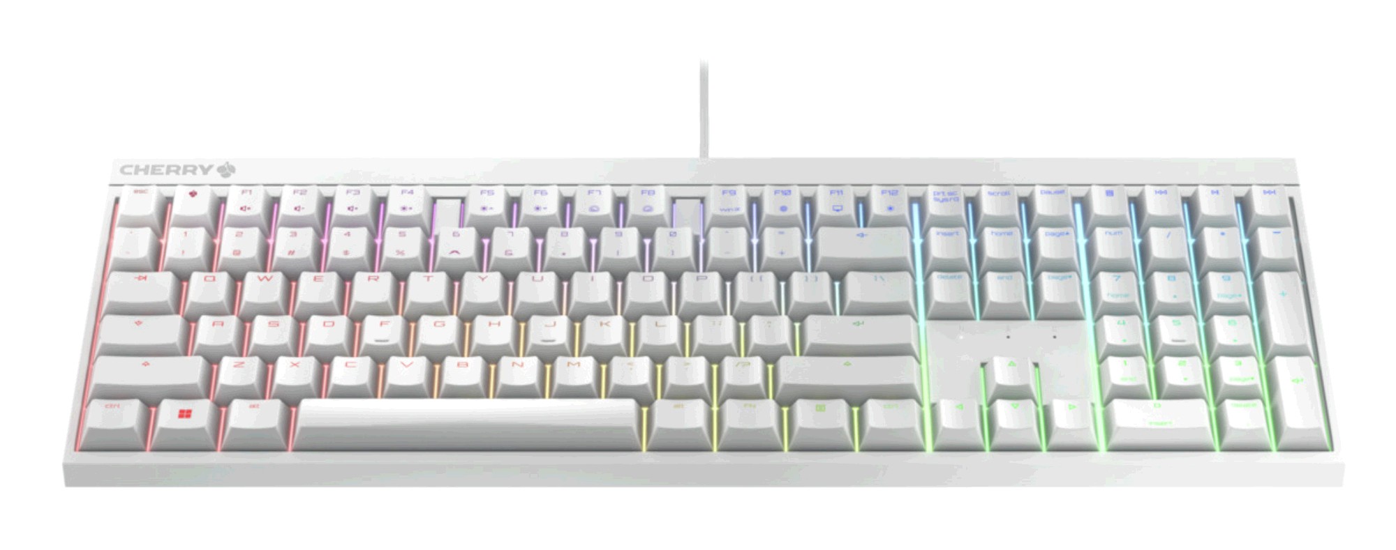Cherry MX 2.0S RGB MX Red, Wit