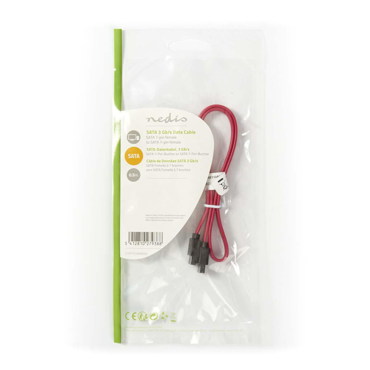 Nedis SATA kabel | CCGP73100RD05