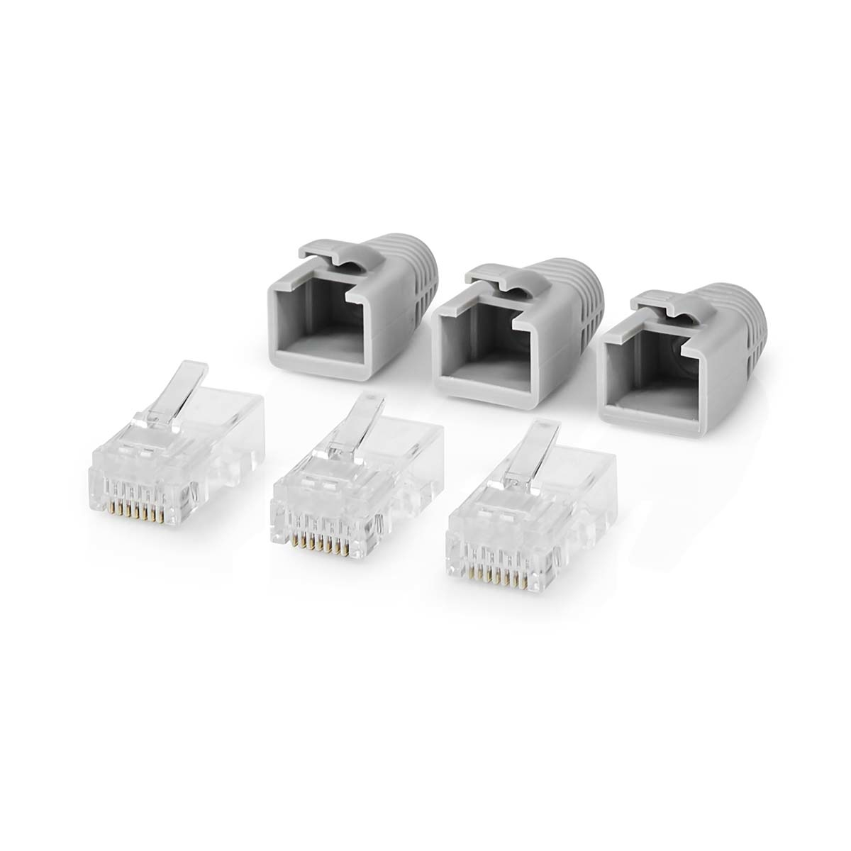 Nedis RJ45 Connector UTP CAT6 10st