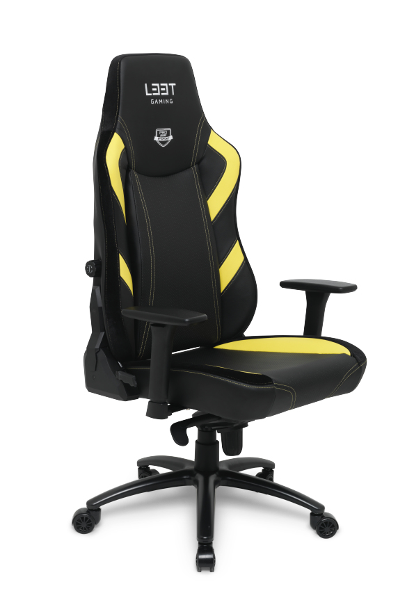 L33T Gaming E-Sport Pro Excellence L Geel/Zwart